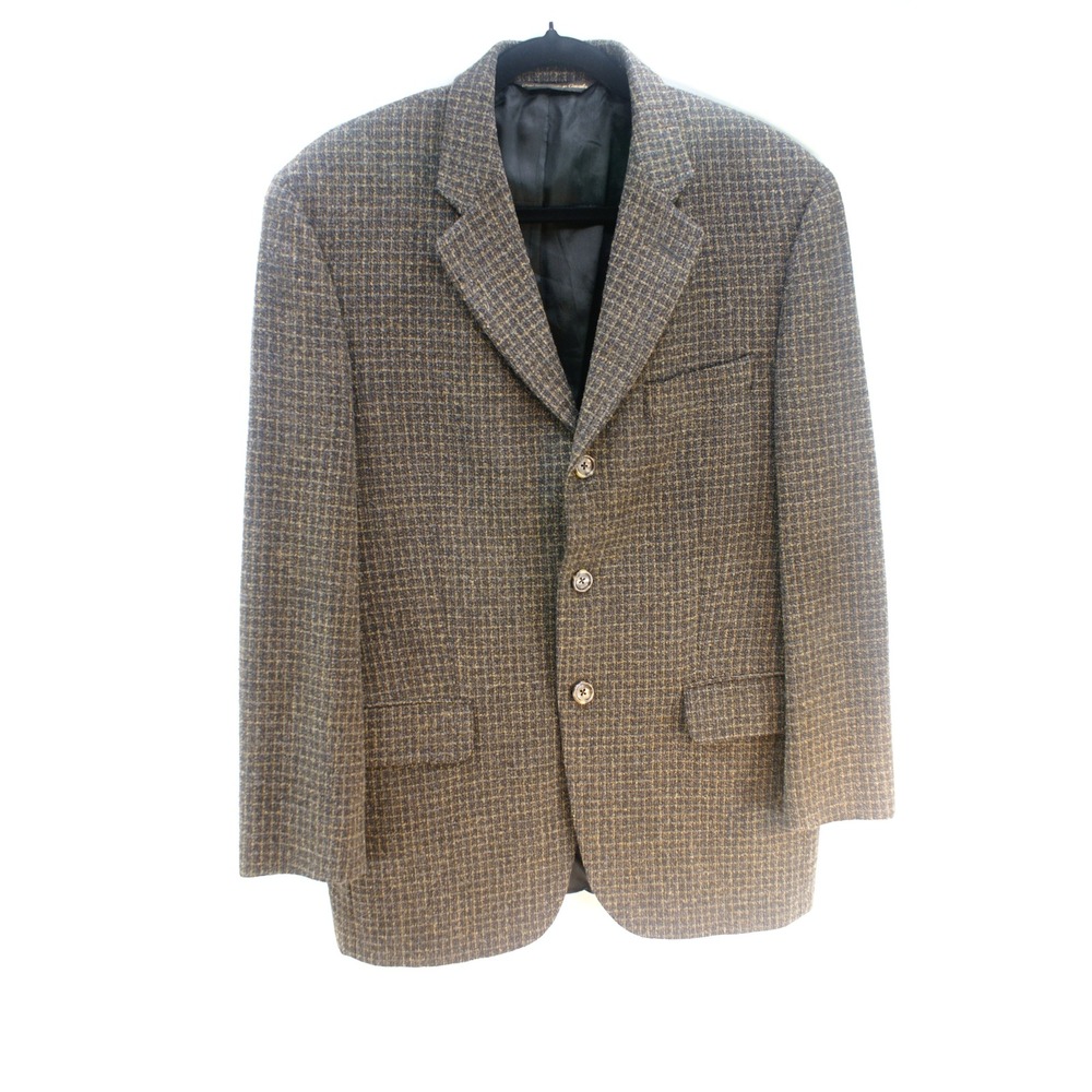 Jack Victor Prossimo Mens 40S Wool Blazer Sport Coat Sagewood SPJ Preppy Premium